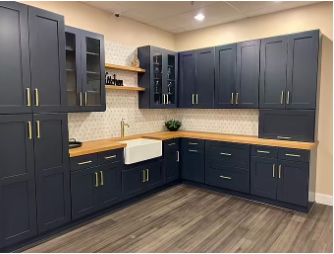 Cabinets Navy Shaker