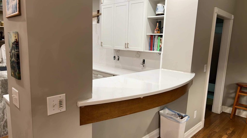 Calacatta Gold Quartz countertops