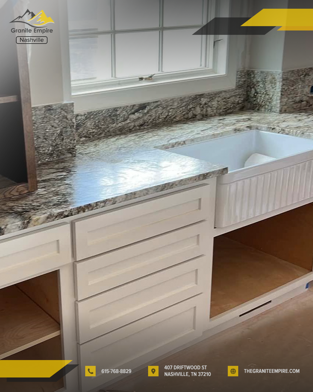 How to Combine Granite Countertops with Backsplash Like a Designer
