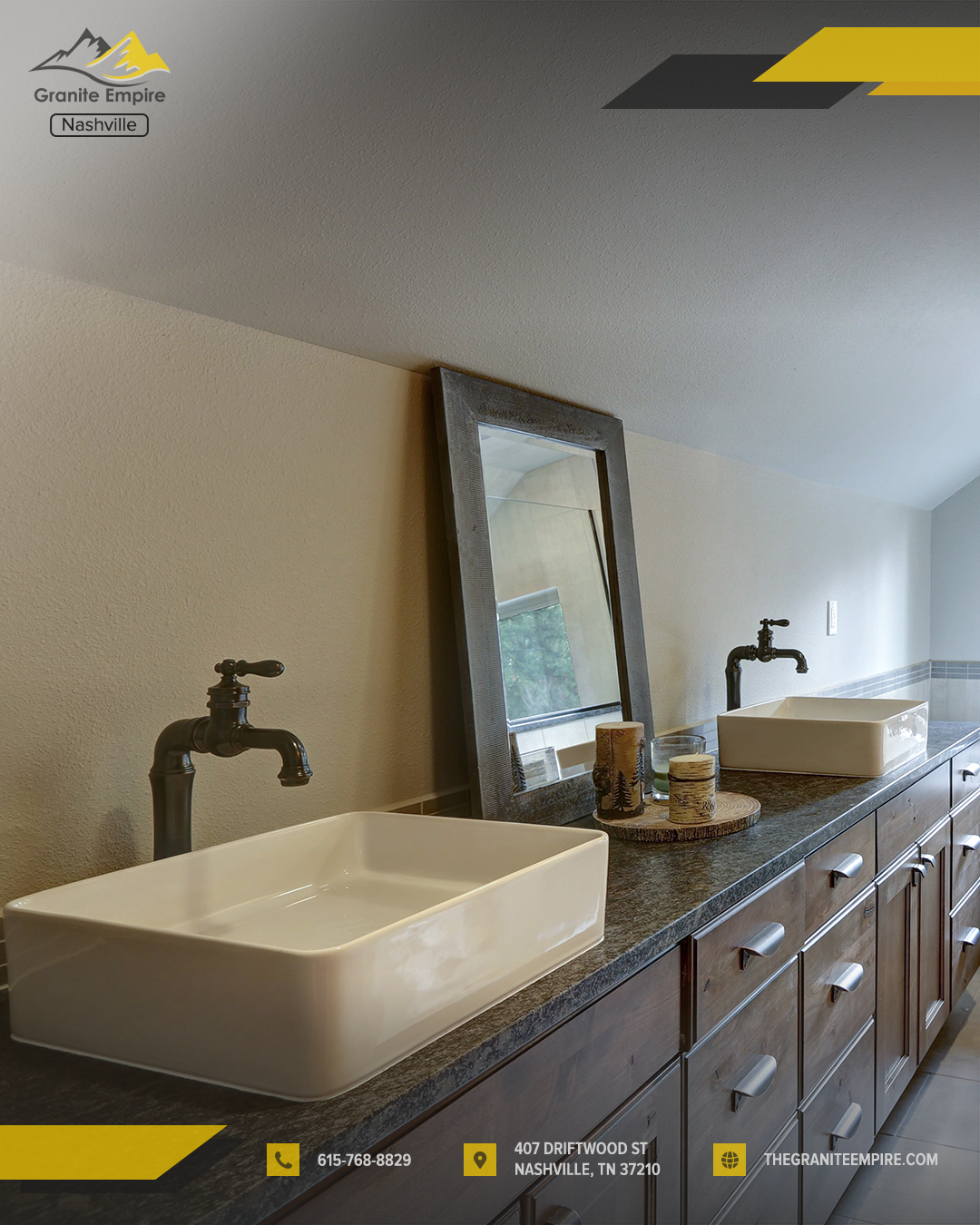 How Stone Vanities Transform Your Bathroom’s Aesthetic