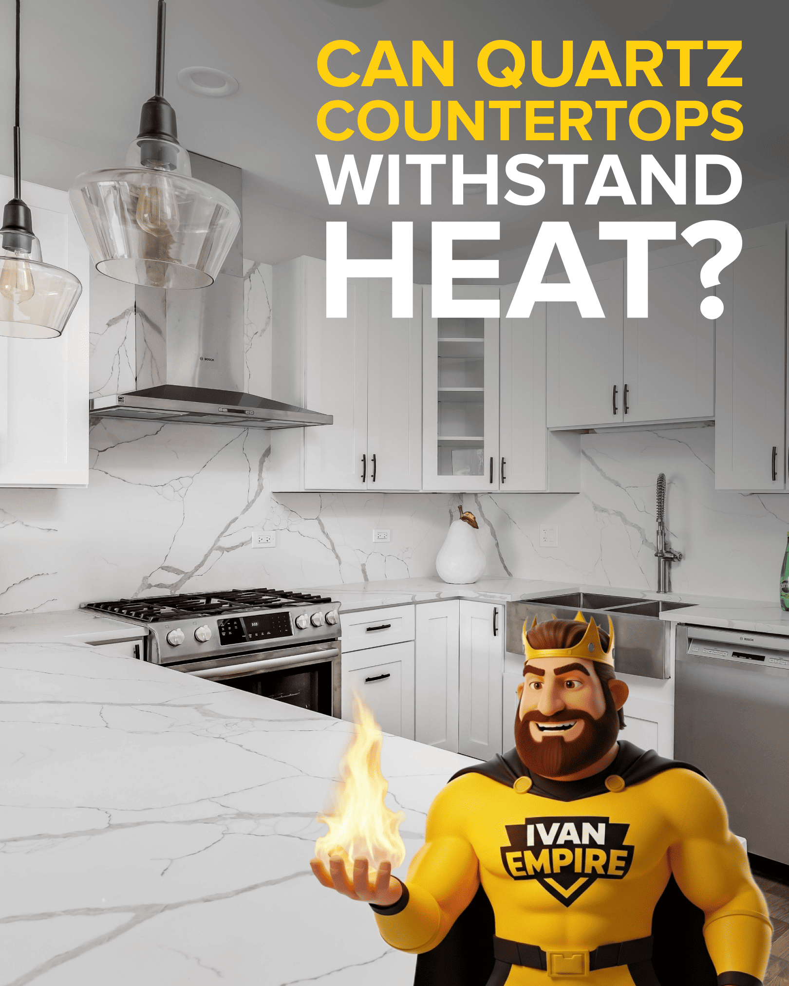 Heat Resistance in Quartz Countertops: What You Should Know Before Choosing
