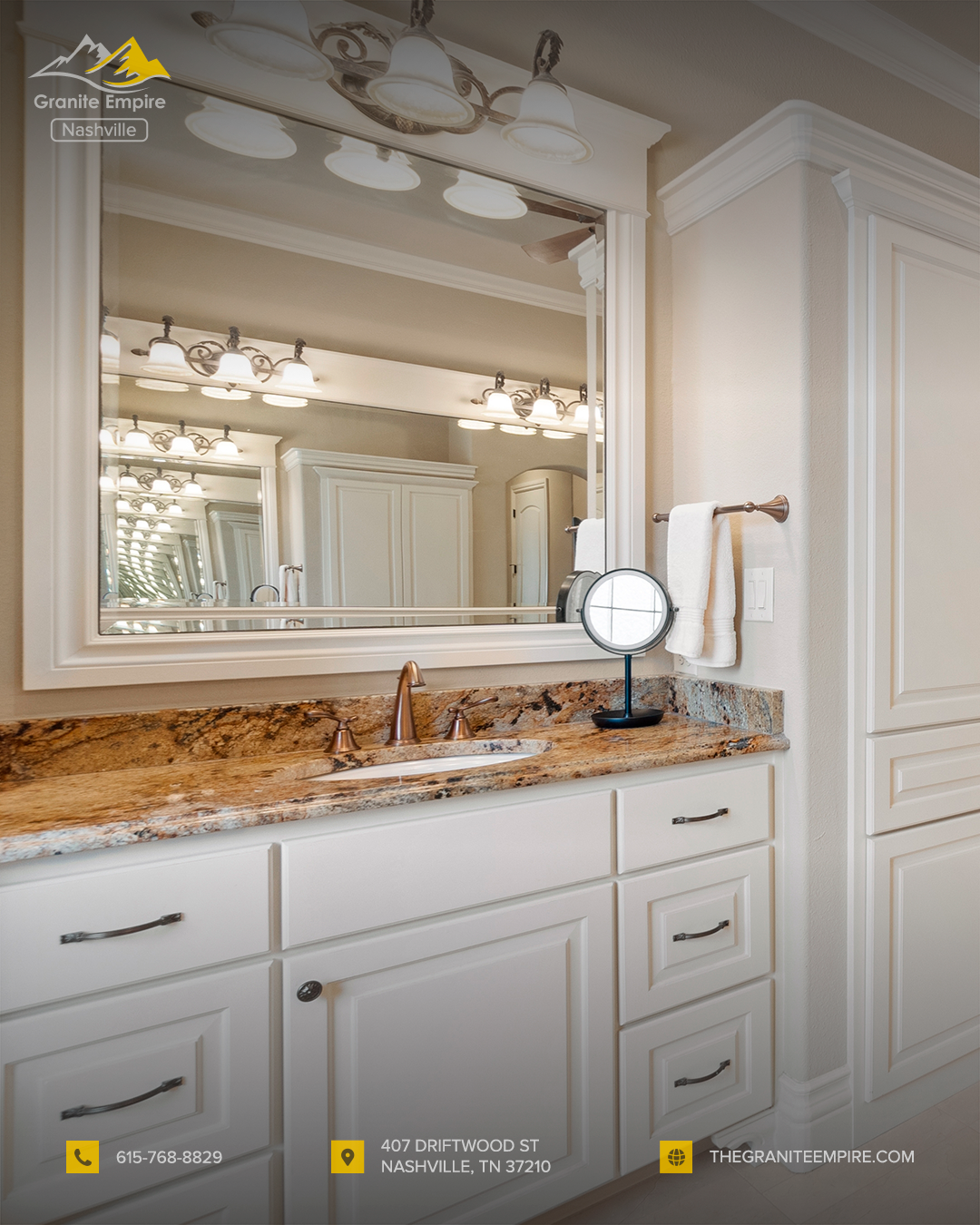A Homeowner’s Guide to Bathroom Countertops in Portland, TN