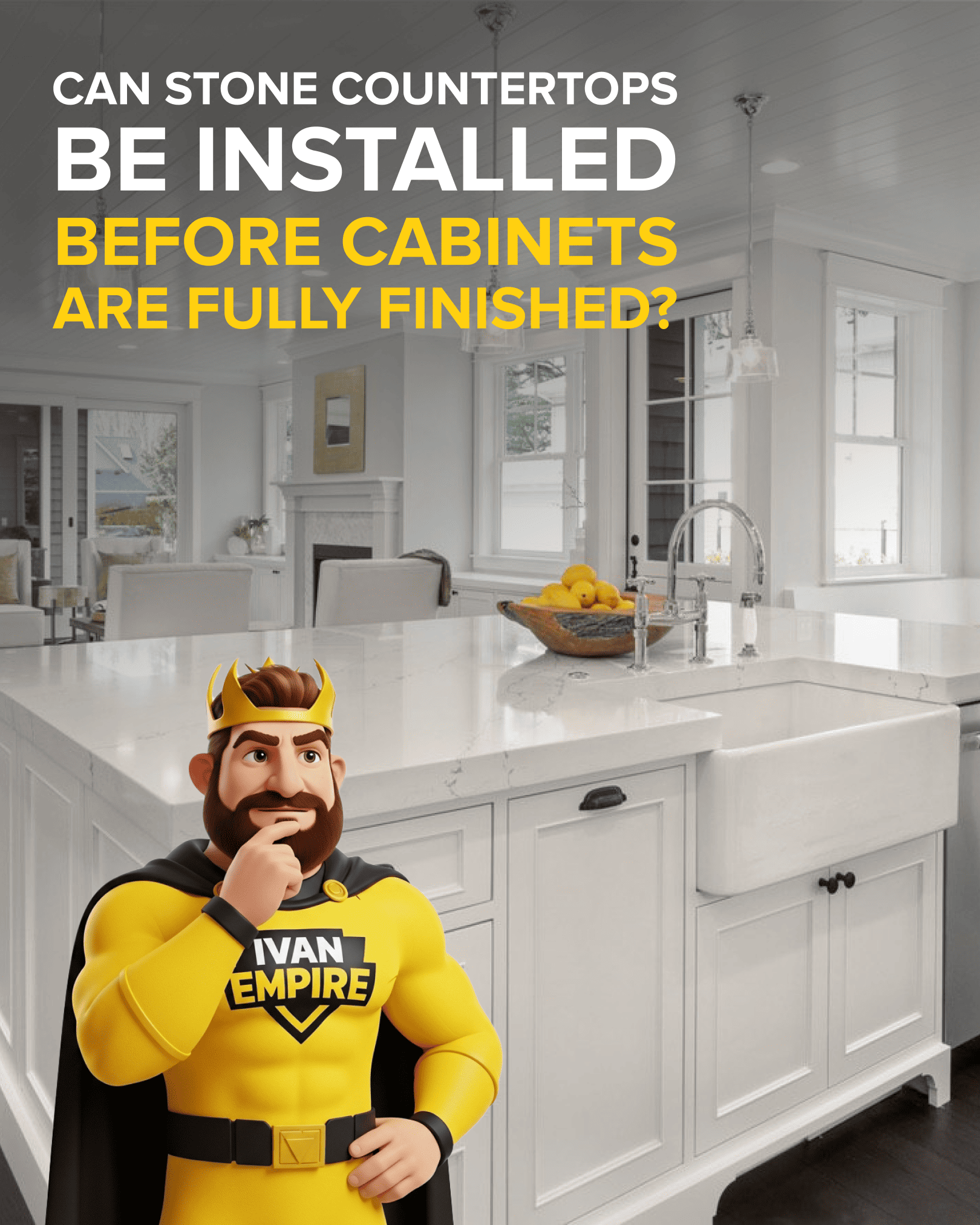Can You Install Stone Early? The Truth from Countertop Installers in White House, TN