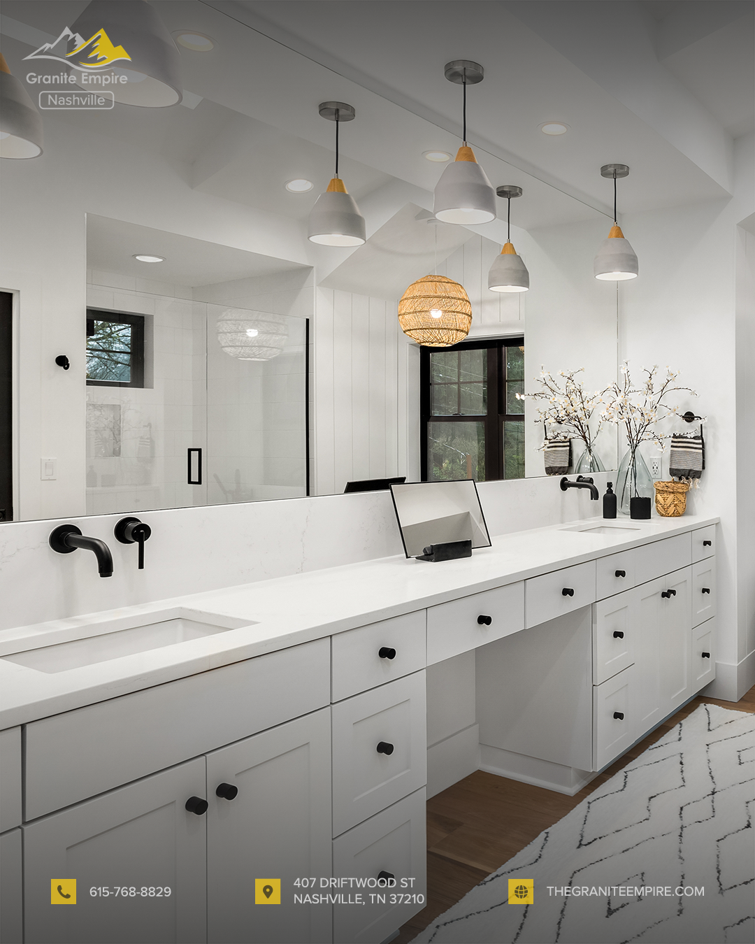 What Is the Optimal Height, Width, and Depth for a Stone Bathroom Vanity?