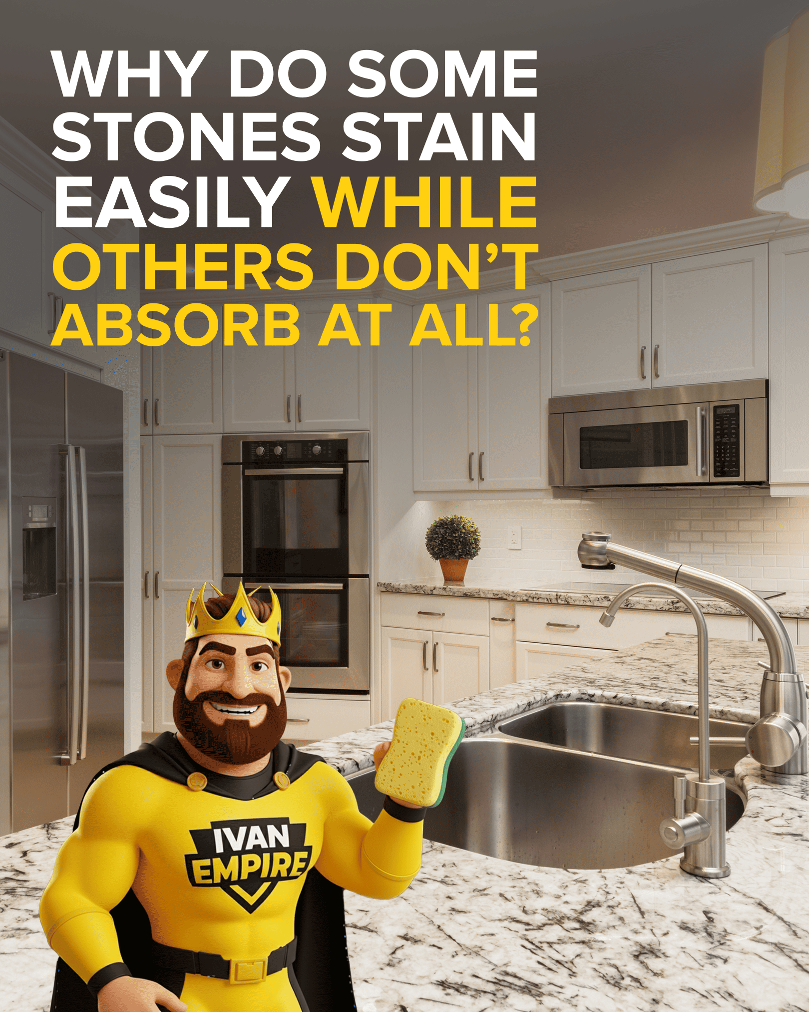 Why Do Some Stones Stain Easily While Others Don’t Absorb at All?