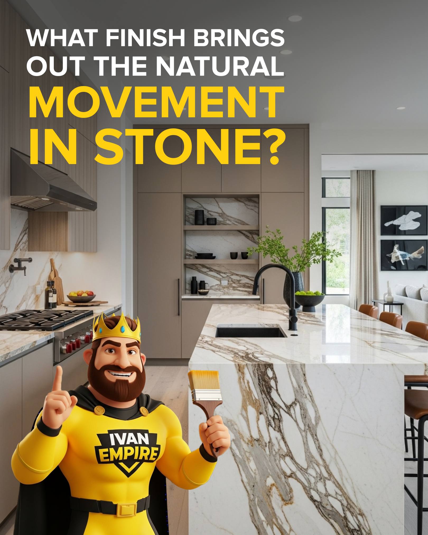 Polished, Honed, or Leathered: Which Finish Shows Stone Movement Best?
